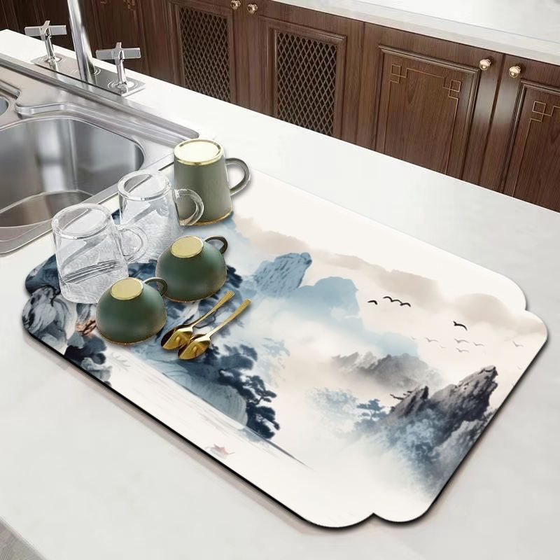 Foldable Counter Drying Mat