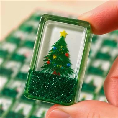 Epoxy Resin Mahjong Set